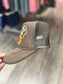 Rudolph Christmas Patch Trucker Hat