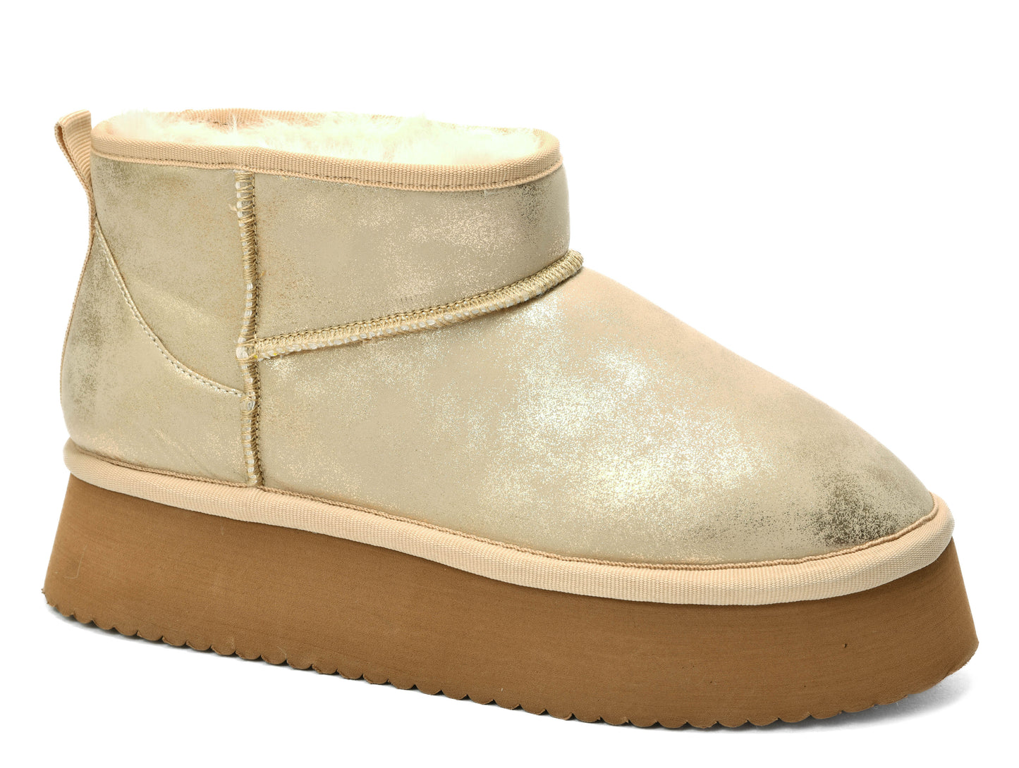 Corkys  Room Service washed gold metallic