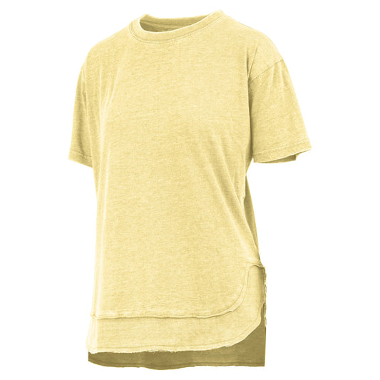 Royce Beach Yellow Vintage poncho top