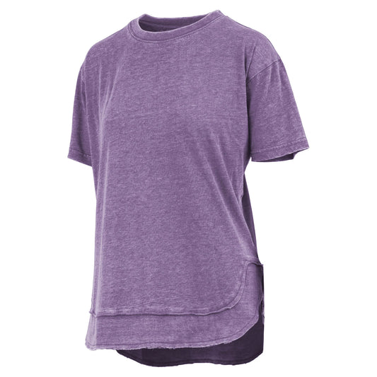 Royce Purple vintage poncho top