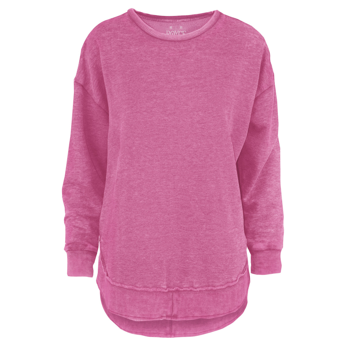 Royce Long-sleeved Melange Poncho