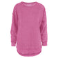 Royce Long-sleeved Melange Poncho
