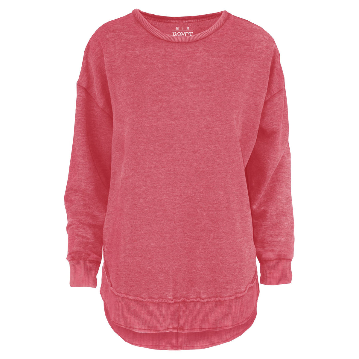 Royce Long-sleeved Melange Poncho