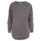 Royce Long-sleeved Melange Poncho