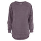 Royce Long-sleeved Melange Poncho
