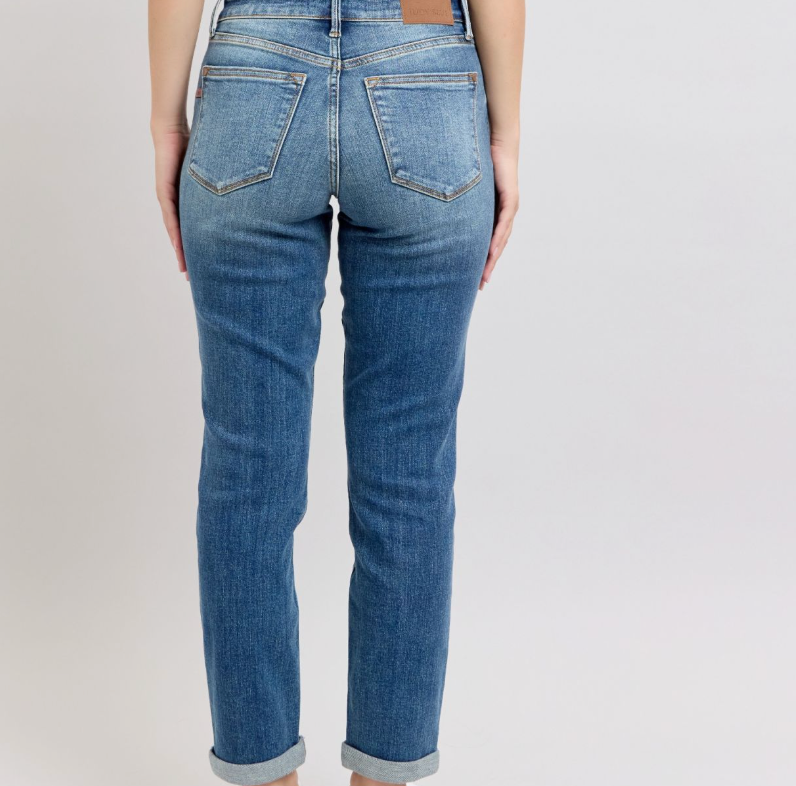 Vintage Wash Boyfriend Fit