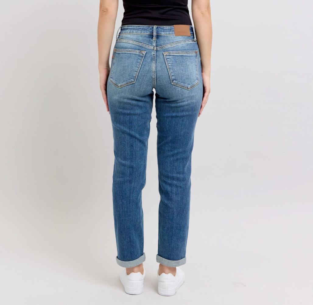 Vintage Wash Boyfriend Fit