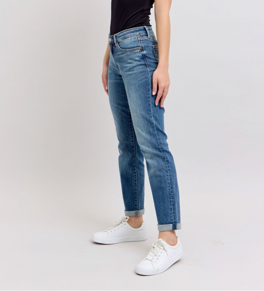 Vintage Wash Boyfriend Fit