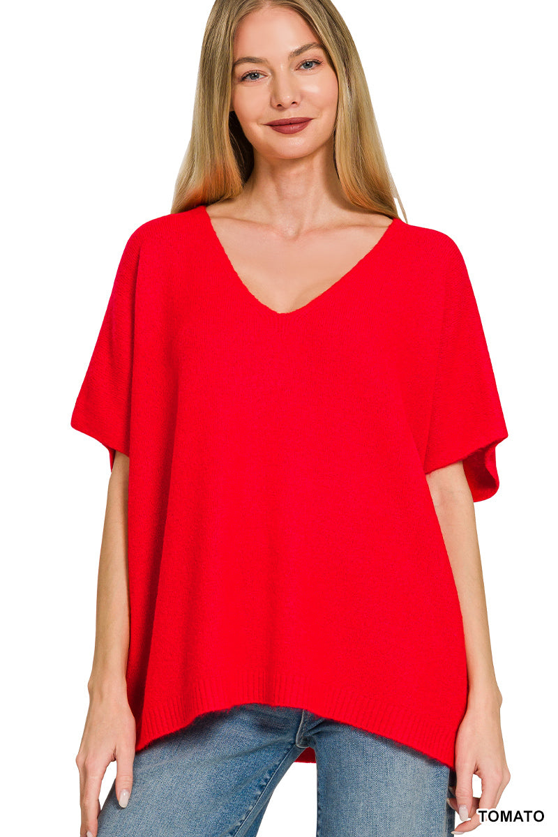 Zenana soft lightweight knit top