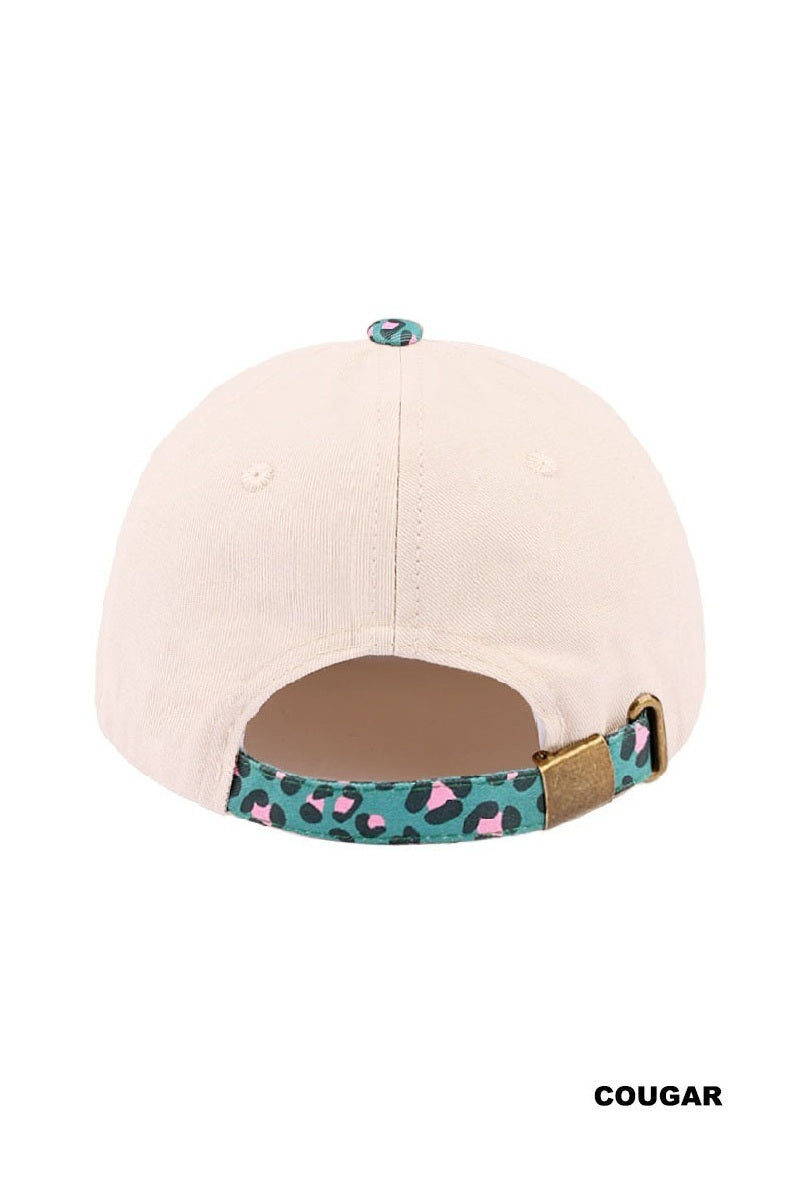 Jesus two tone canvas cotton cap