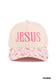 Jesus two tone canvas cotton cap