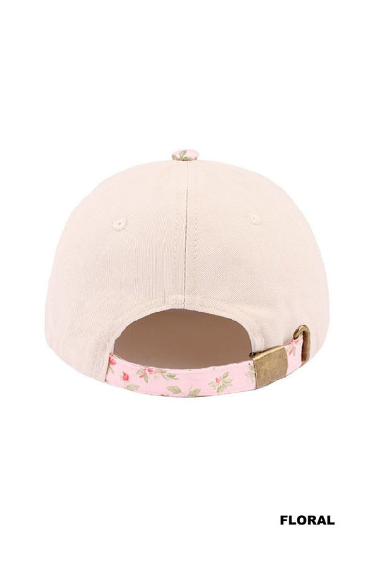 Jesus two tone canvas cotton cap