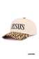 Jesus two tone canvas cotton cap