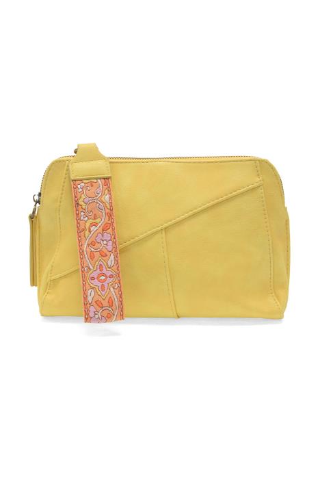 Joy Susan Sunshine Gigi Crossbody with Woven Wrist Strap