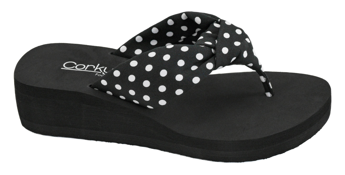 You Go Girl - Black and White Polka dot