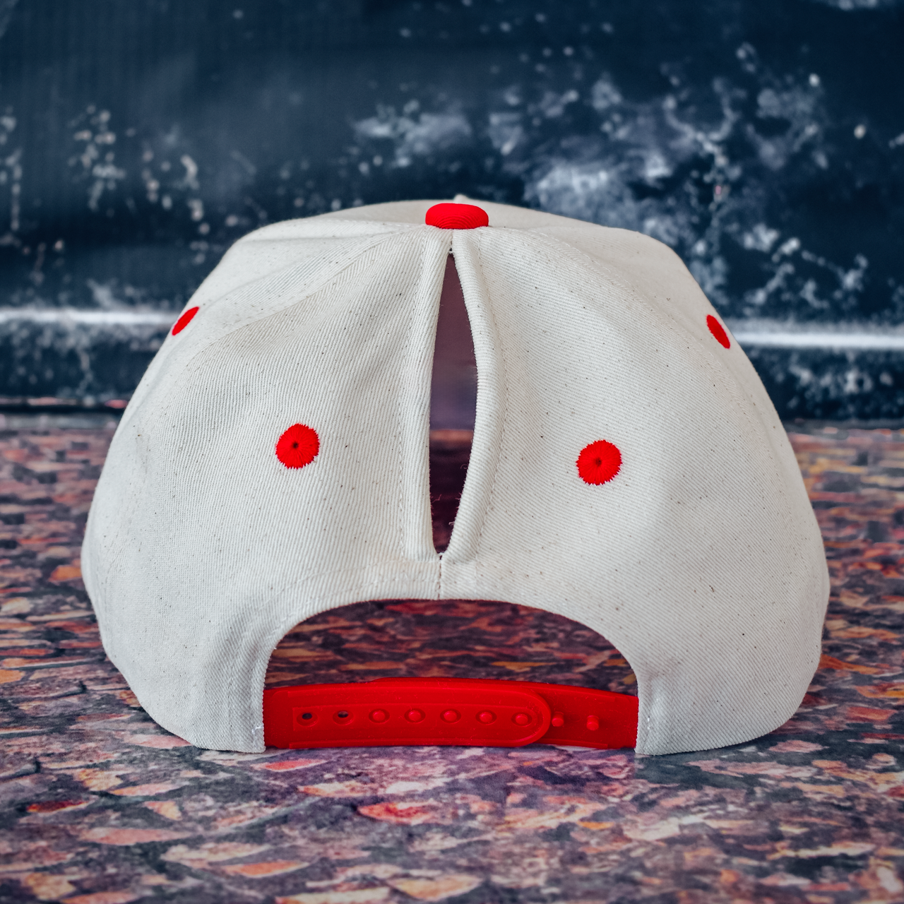 Canvas Front Checkered Bill Magna Pony® Cap: Brown/Tan