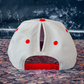 Canvas Front Checkered Bill Magna Pony® Cap: Red