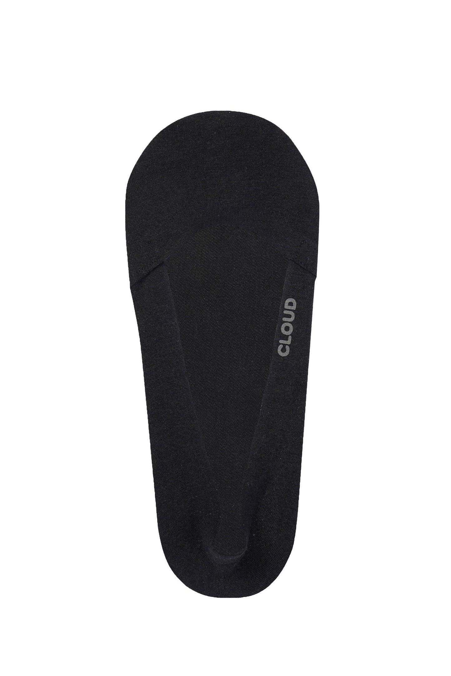 CLOUD Premium No Show Socks Low Cut: White / M