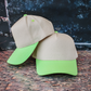 Canvas Solid Bill Magna Pony® Cap: Neon Pink