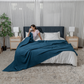 Waffle Blanket for Adults by Comfy Cubs: Queen / Sage