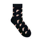 Men's Crew Just One Bite Socks: M-L-072-2
