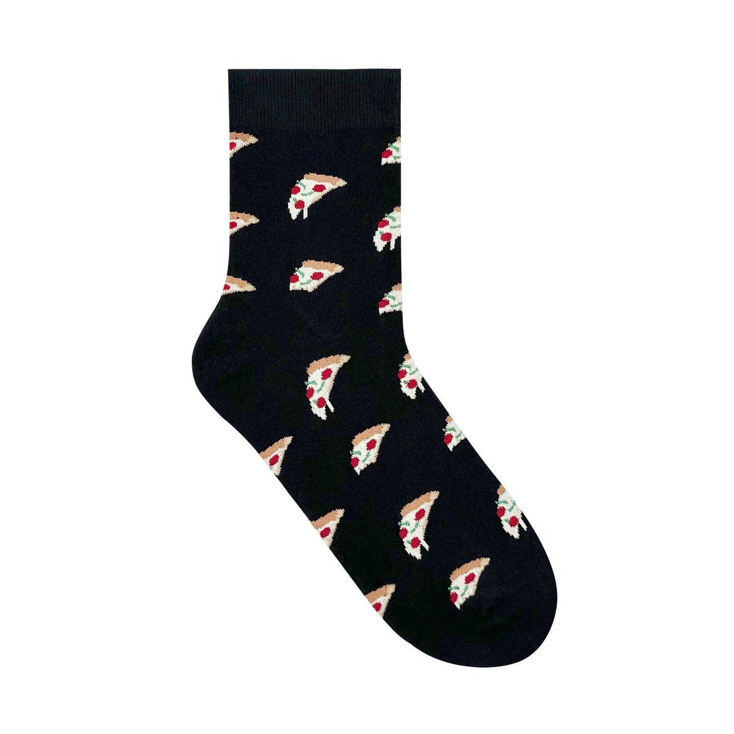 Men's Crew Just One Bite Socks: M-L-072-4