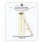 Name Plate Necklace - Courageous