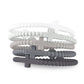 Jesus Bracelets (silicone cross bracelets): Camo (5 pack) / Large