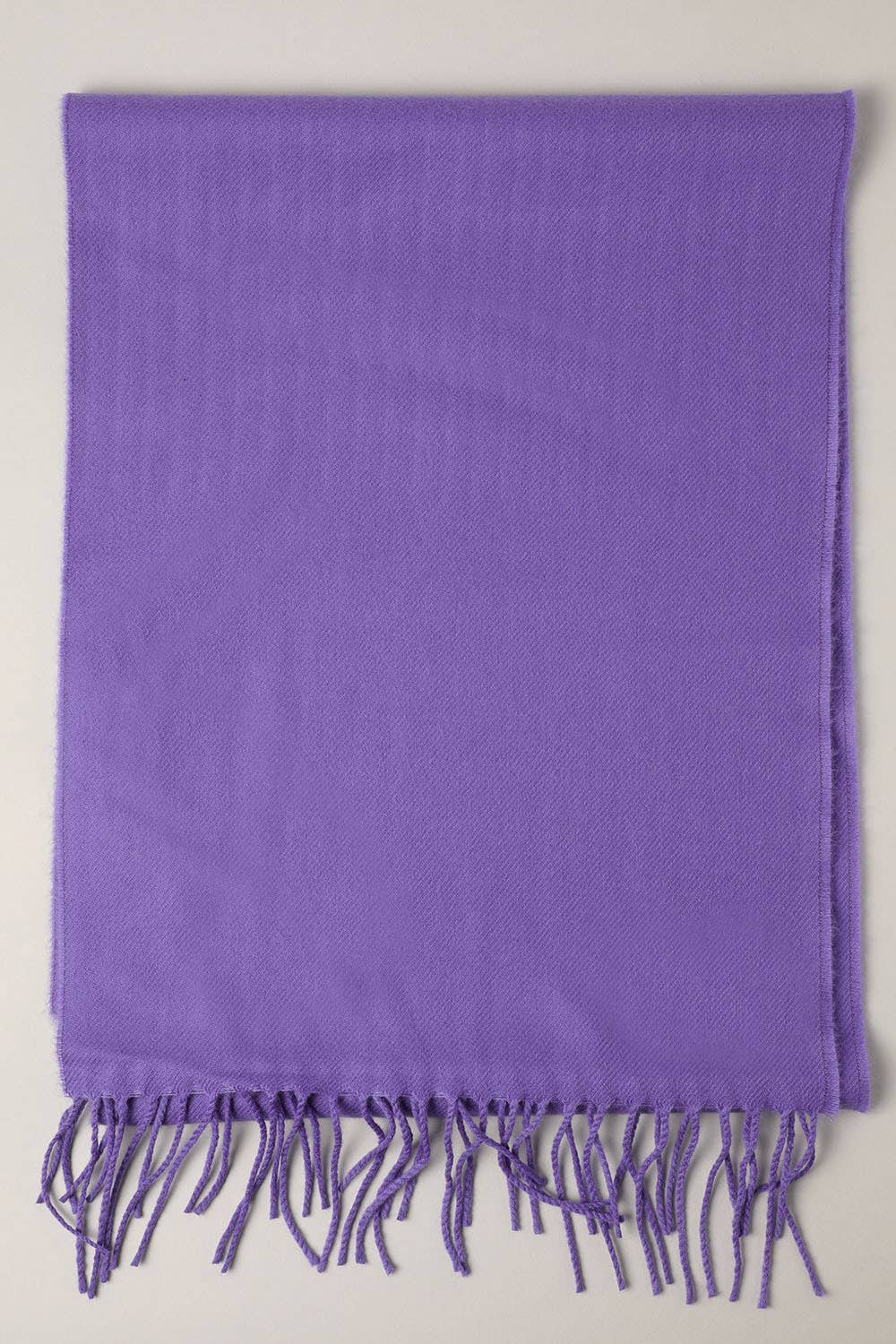 Softer Than Cashmere Solid Muffler Scarf: ZTW4317-RED / One Size