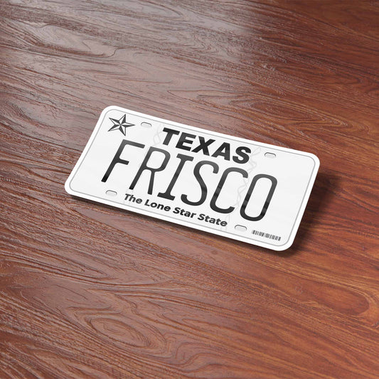 Texas License Plate Stickers - Choose Your TX City or Phrase: Abilene