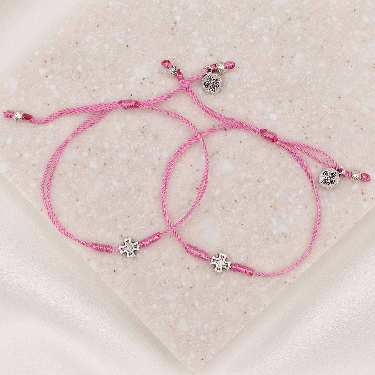 Together in Prayer for a Cure - Silver / Pink