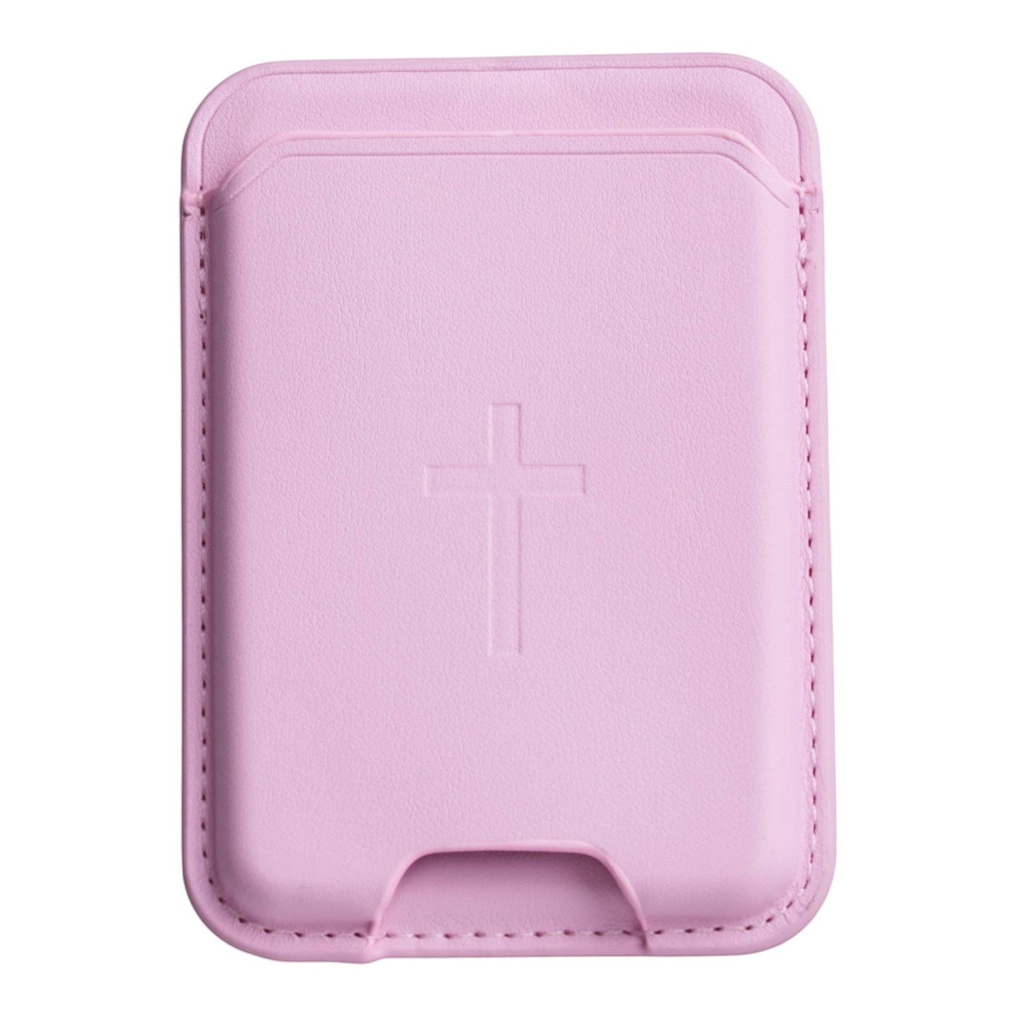 Tap To Pray® Magnetic Wallets: Chestnut