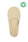 CLOUD Premium Organic Terry No Show Socks: Organic White / M