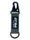 Tap To Pray™ - Tactical Carabiner Keychain: Green