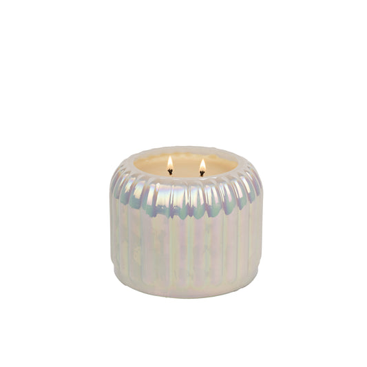 Sweet Grace Collection Candle #071 | White Iridescent Candle