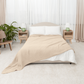 Adult Muslin Cotton Blankets by Comfy Cubs: King: 108" x 90" / Blush