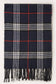 Giant Check Cashmere Feel Muffler Scarf: 07-2/LT.BROWN / One Size
