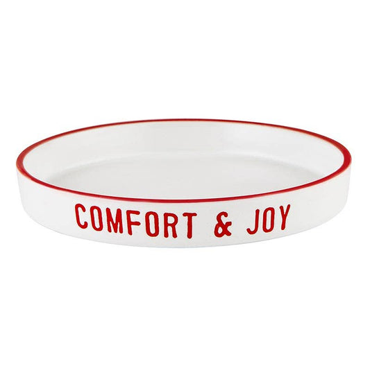 Face to Face Tapas Plates Set of 4 - Comfort & Joy