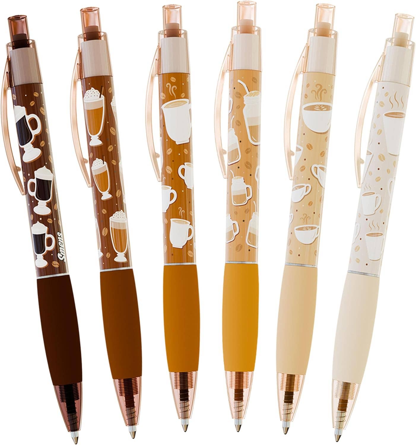 Coffee Scented Pens - 32 Pens in a Display