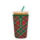 JavaSok - Holiday Plaid: Large 30-32oz