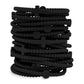 Jesus Bracelets - Group Packs: Black (25 Pack) / Large