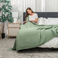 Waffle Blanket for Adults by Comfy Cubs: Queen / Charcoal
