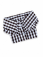 BLACK GINGAM COLLAR