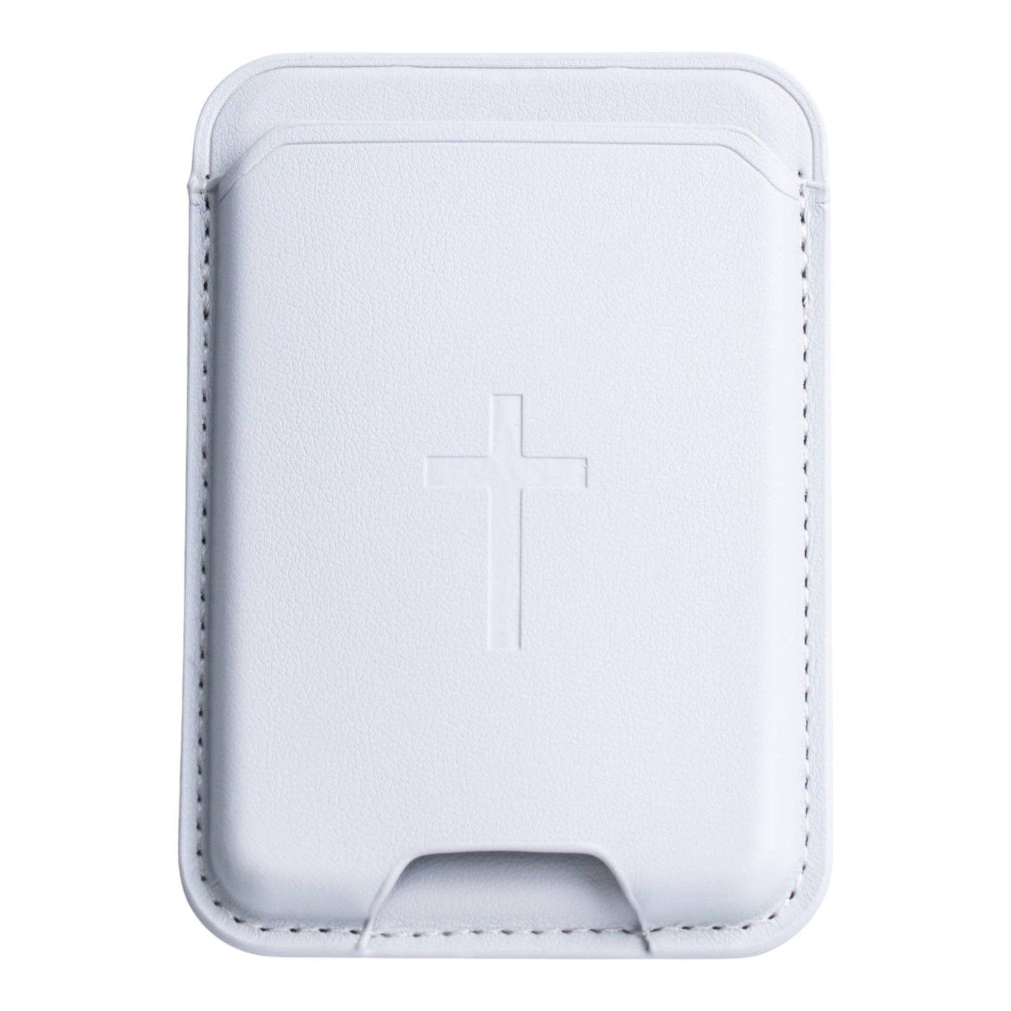 Tap To Pray® Magnetic Wallets: Chestnut