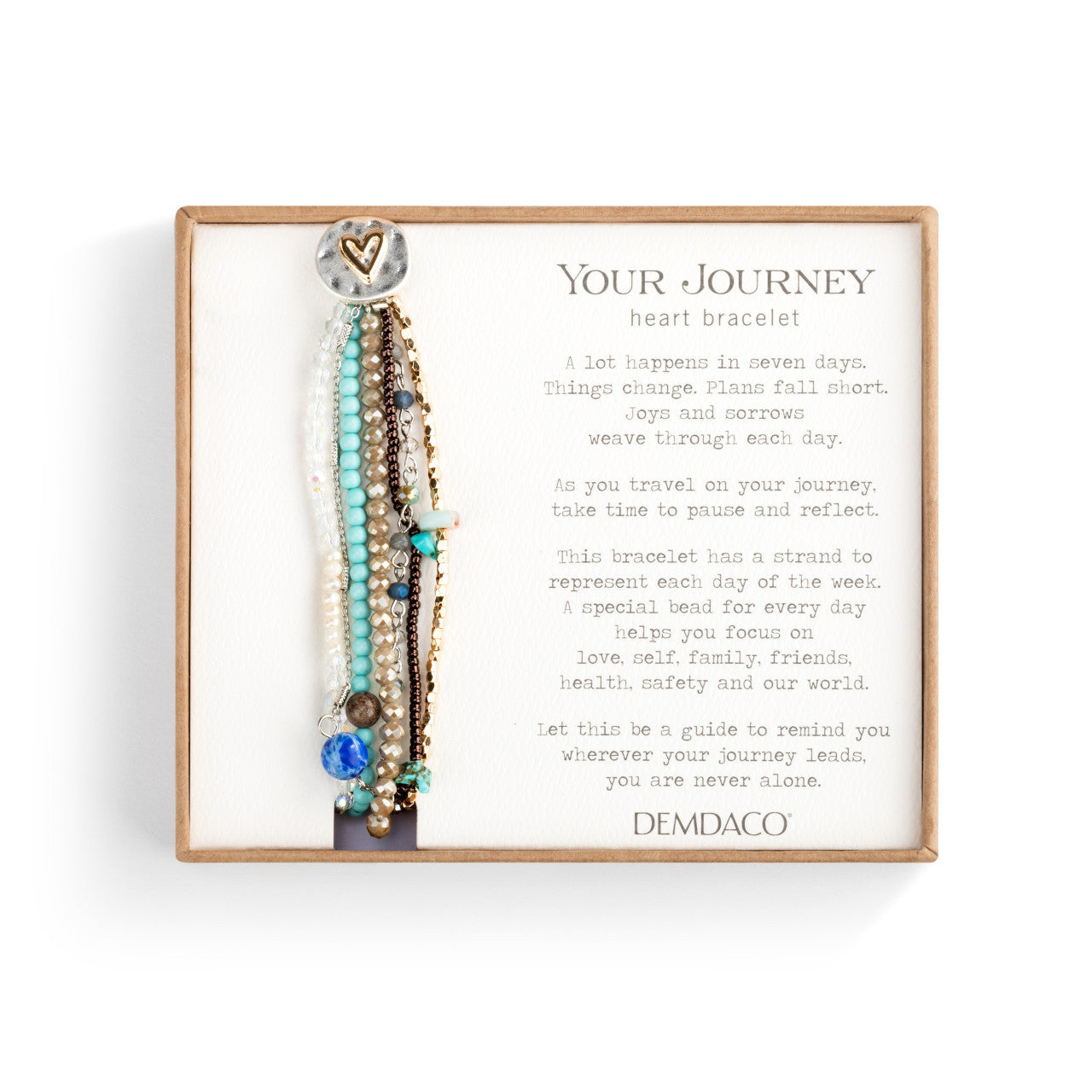 Turquoise your journey, prayer bracelet