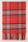 Giant Check Cashmere Feel Muffler Scarf: 07-2/LT.BROWN / One Size