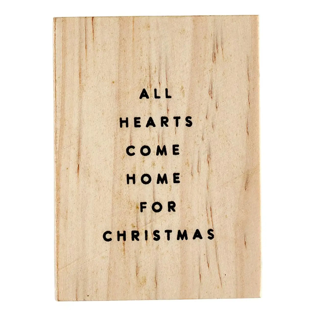 Ceramic Figurine Pine Wood Box - Church