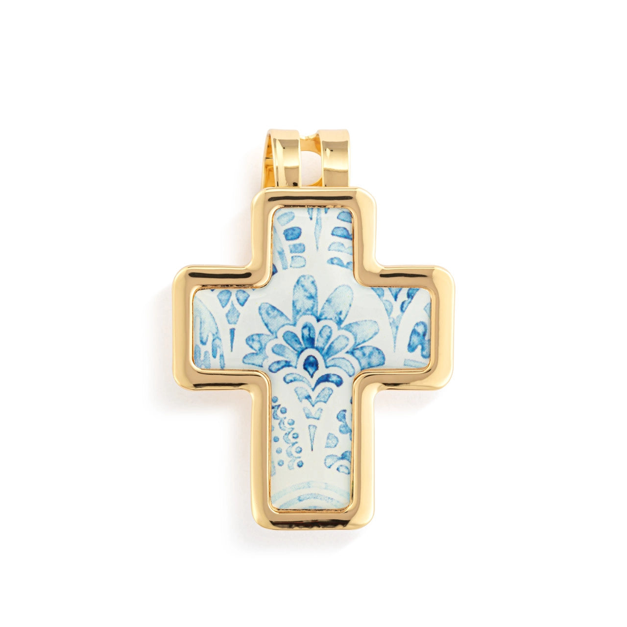 Artful Cross Faith Visor Clip - 39x48mm