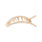 Square Flat Hair Clip | Med. | Almond Beige