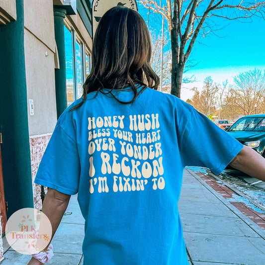 Southern Words | Screen Print Transfer | - SINGLE COLOR (LOW HEAT)
